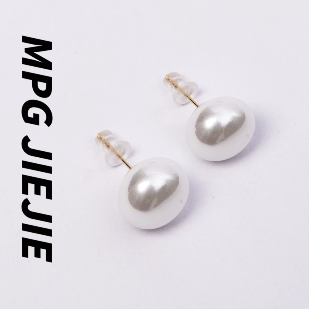 足银耳饰 MPG JIEJIE【珠珠】轻奢防过敏简约小巧耳钉