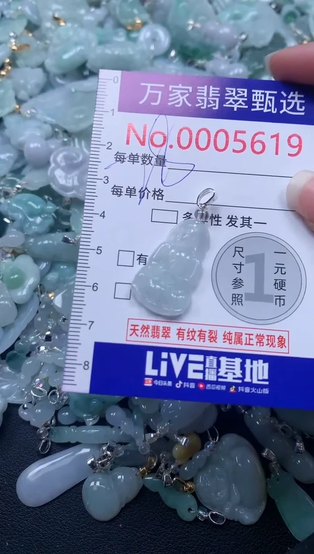 颈饰未镶嵌翡翠5619