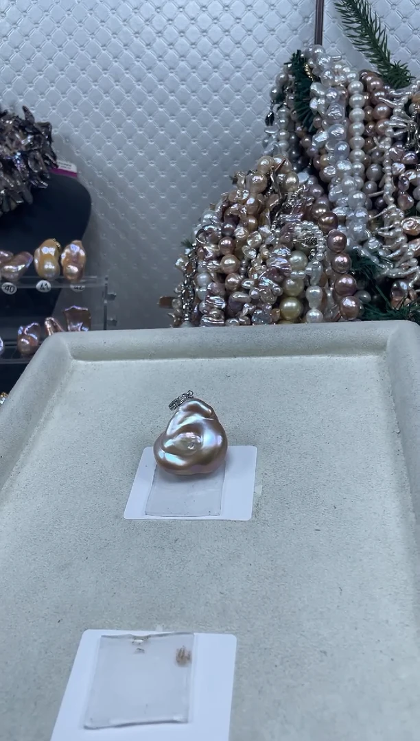 【闪购商品】淡水珍珠吊坠(不含链)未镶嵌【纯恬珍珠】