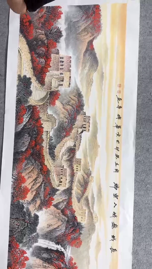 国画张传亭老师的作品3