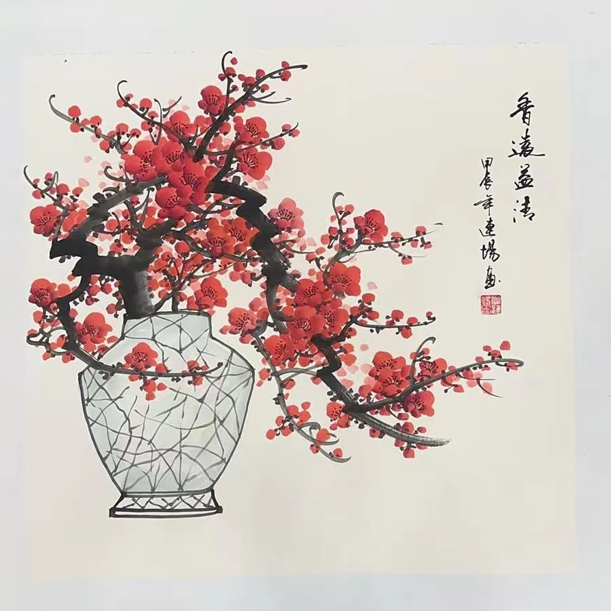 橱窗展示/国画作品/宣纸国画/不带框