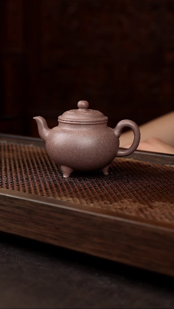 茶壶紫砂桃花泥大彬如意