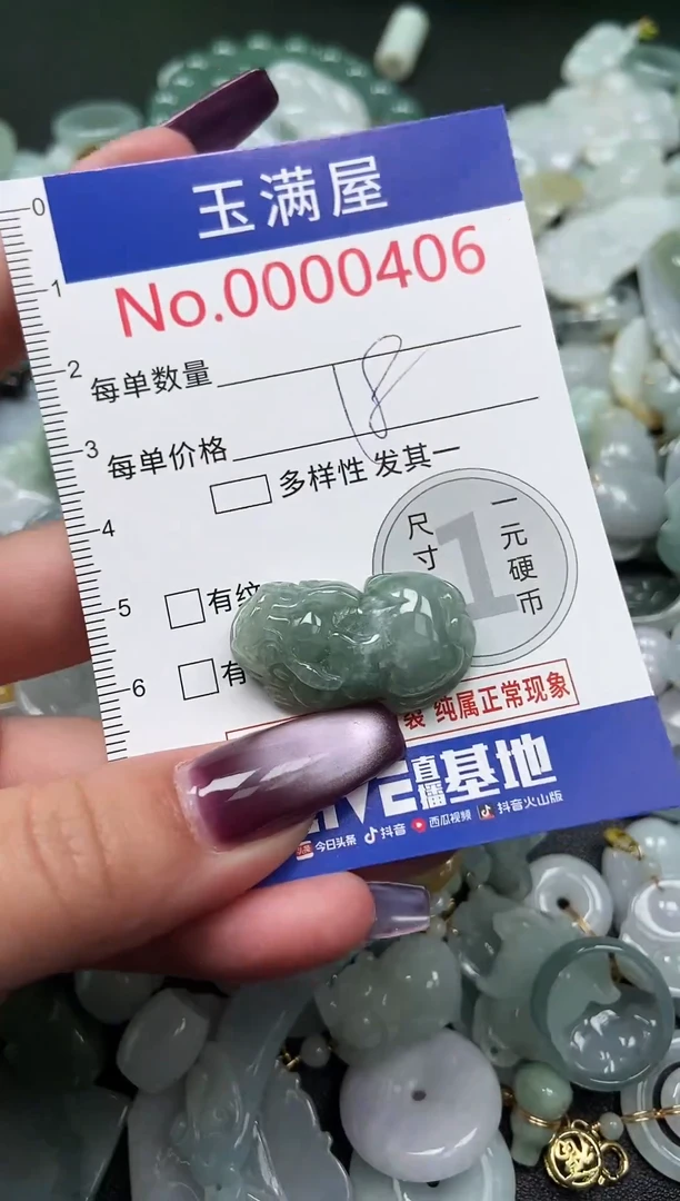 颈饰未镶嵌翡翠406