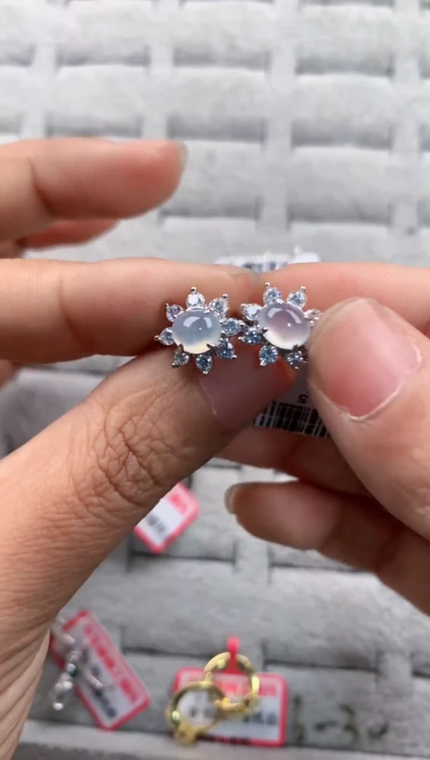 银S925镶嵌戒指翡翠11                1