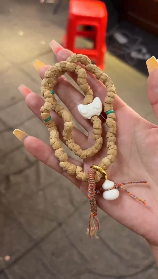 菩提根/象牙果吊坠 8mm百香籽大肠【童年记忆】