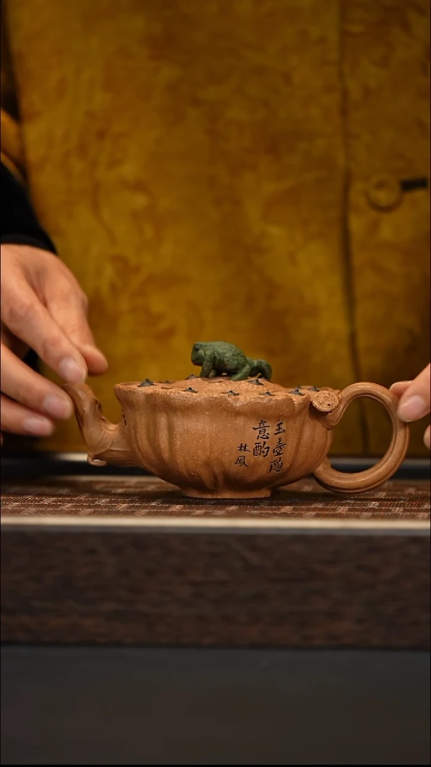 茶壶紫砂宜兴紫砂壶gjf060
