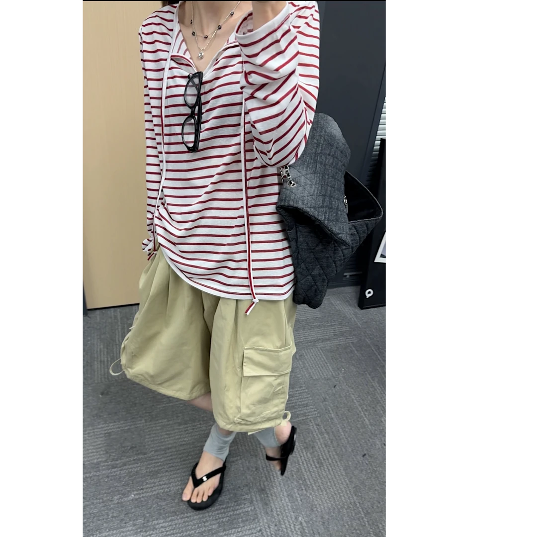 okk！超帅气大口袋五分工装裤（图片轻微色差，参考直播间）