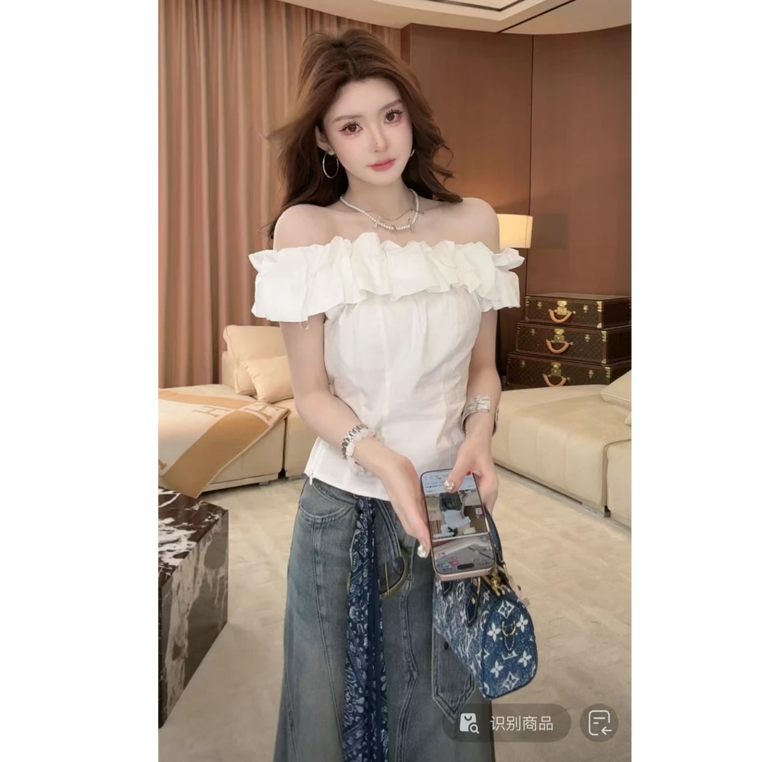 冰冰●「矜贵少女」百分百棉气质百搭休闲显瘦减龄上衣女BBC5SY1778