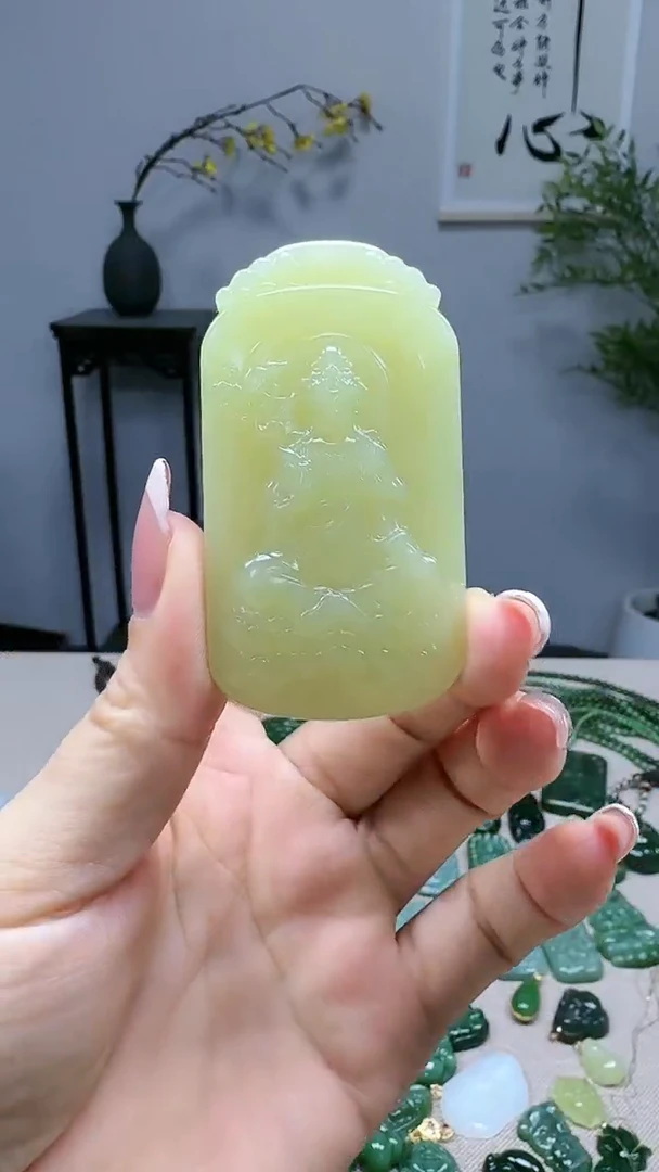 未镶嵌和田玉挂件1