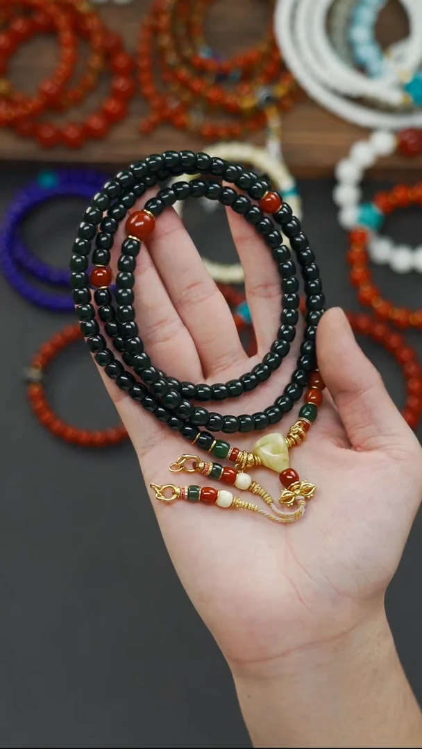 颈饰未镶嵌和田玉（碧玉）游***X梵阁精品文玩回血