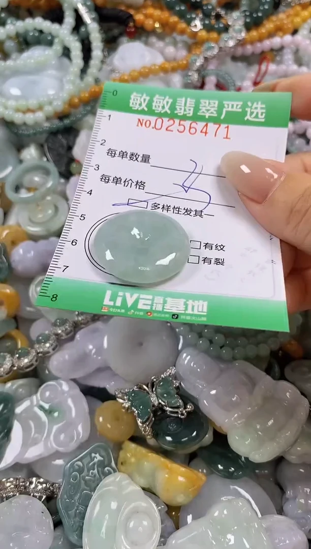 翡翠未镶嵌颈饰闪购0256471多样性发其一