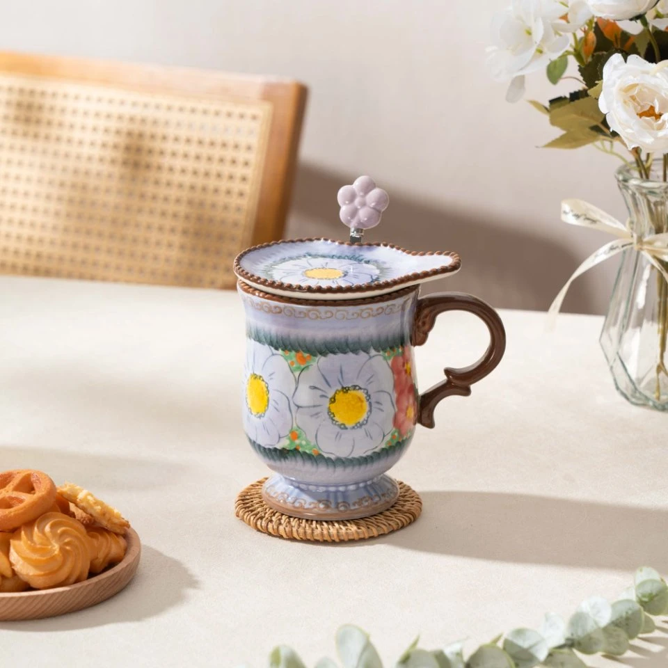 【西里西亚】紫气东来-高脚马克杯（三件套）