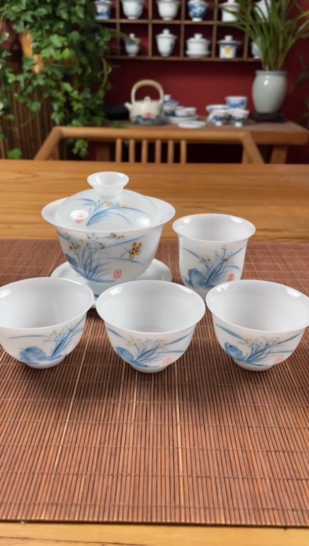 盖碗/杯群芳斋闪购链接（以闪拍图片为准）