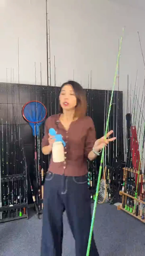 2.1m碳素5号2.1米直柄（瑕疵尾货竿，没有售后，介意勿拍）