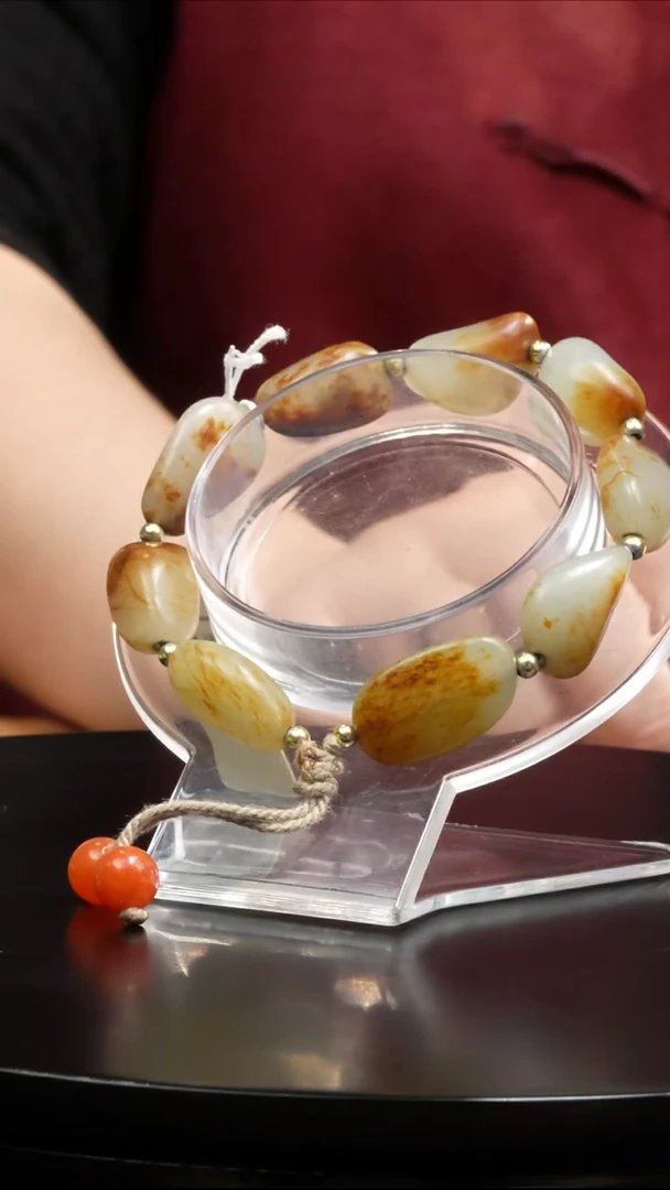 【闪购商品】和田玉手串未镶嵌29.3克和田玉原石