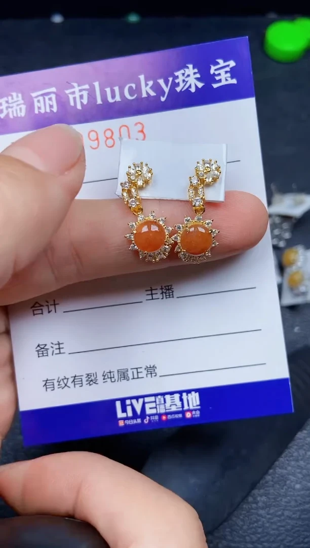 【闪购商品】翡翠颈饰银S925镶嵌9803