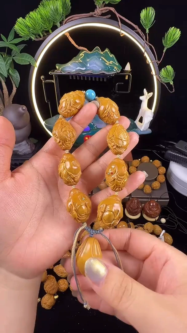 橄榄核手串/手链财神
