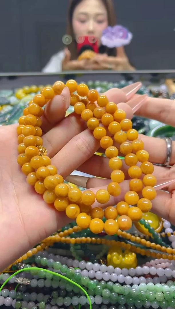 颈饰未镶嵌翡翠8MM