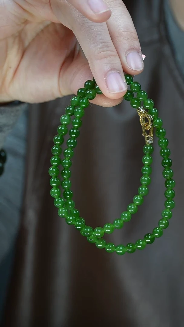项链未镶嵌和田玉（碧玉）16