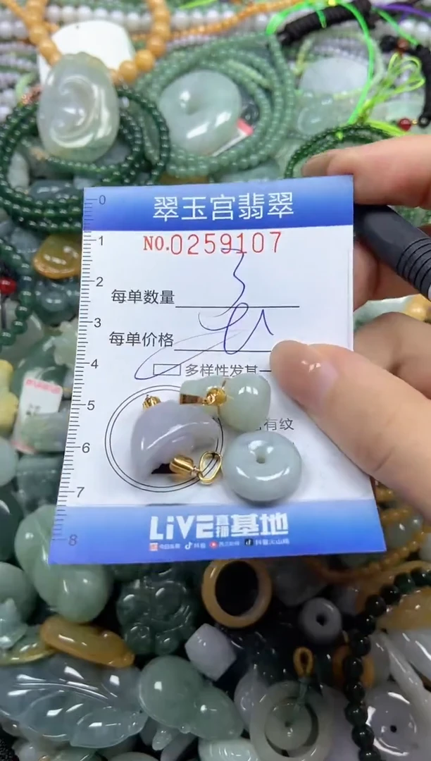 颈饰未镶嵌翡翠闪购C0259107多样性发其一