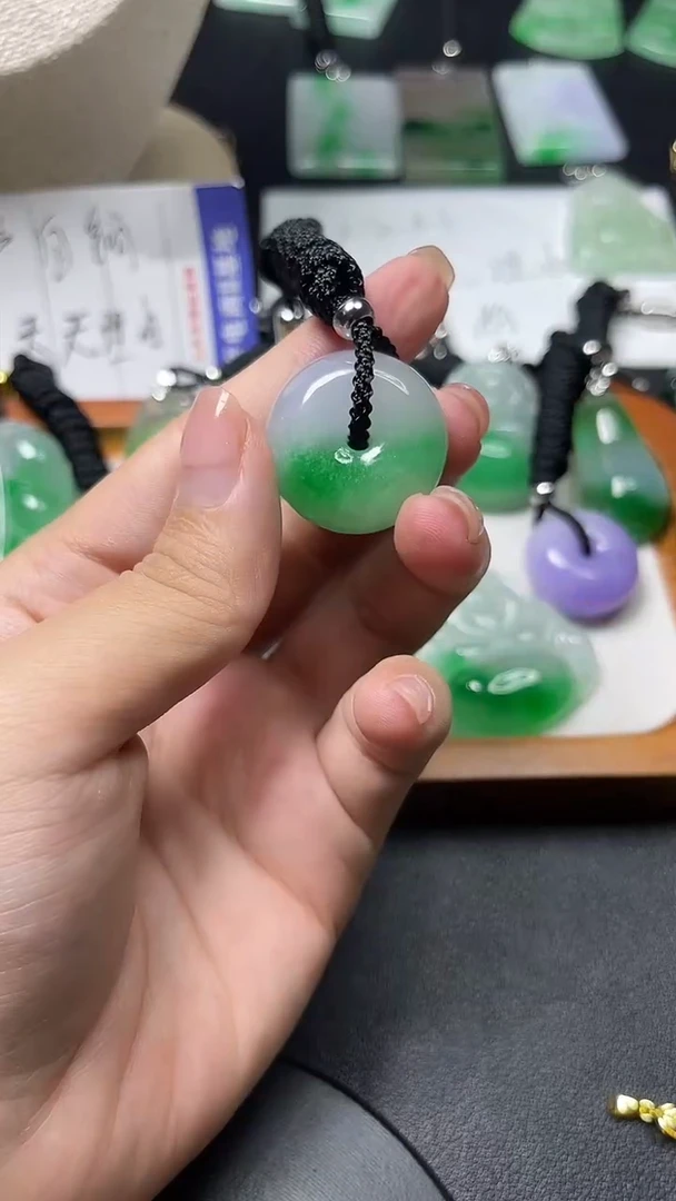 颈饰未镶嵌翡翠所见即所得 一图一物