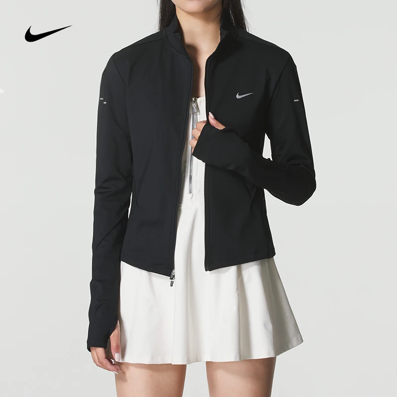 Nike耐克外套女装2025秋季新款跑步健身运动服夹克立领上衣IB1999