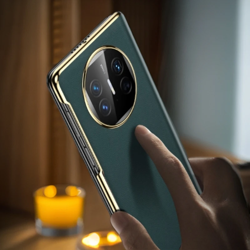 华为matex5手机新款真皮商端商务翻盖全包适用matex3典藏版薄皮套