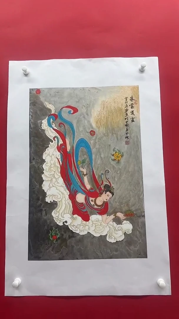 国画画家陆远华纯手绘原作