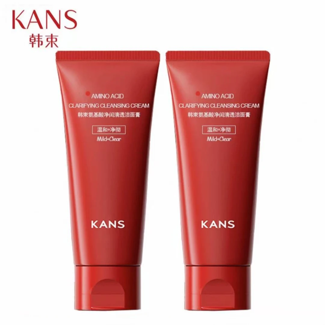 韩束红蛮腰洗面奶100g补水保湿深层清洁污垢清爽控油温和不紧绷