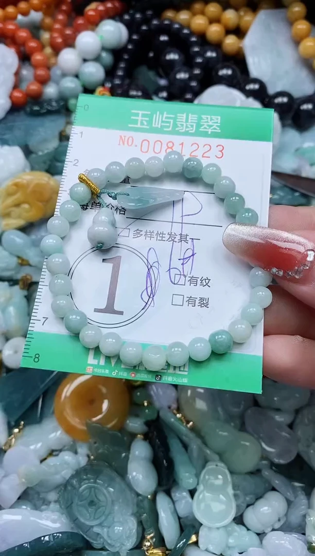 【闪购商品】翡翠颈饰未镶嵌闪购0081223多样性发其一