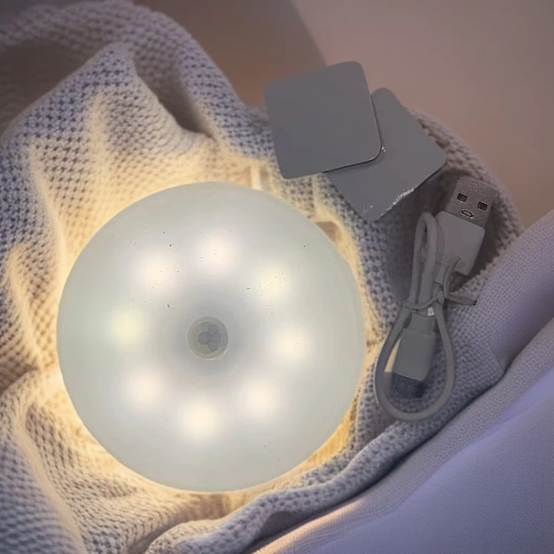 自动感应磁吸大容量电池小夜灯感应灯