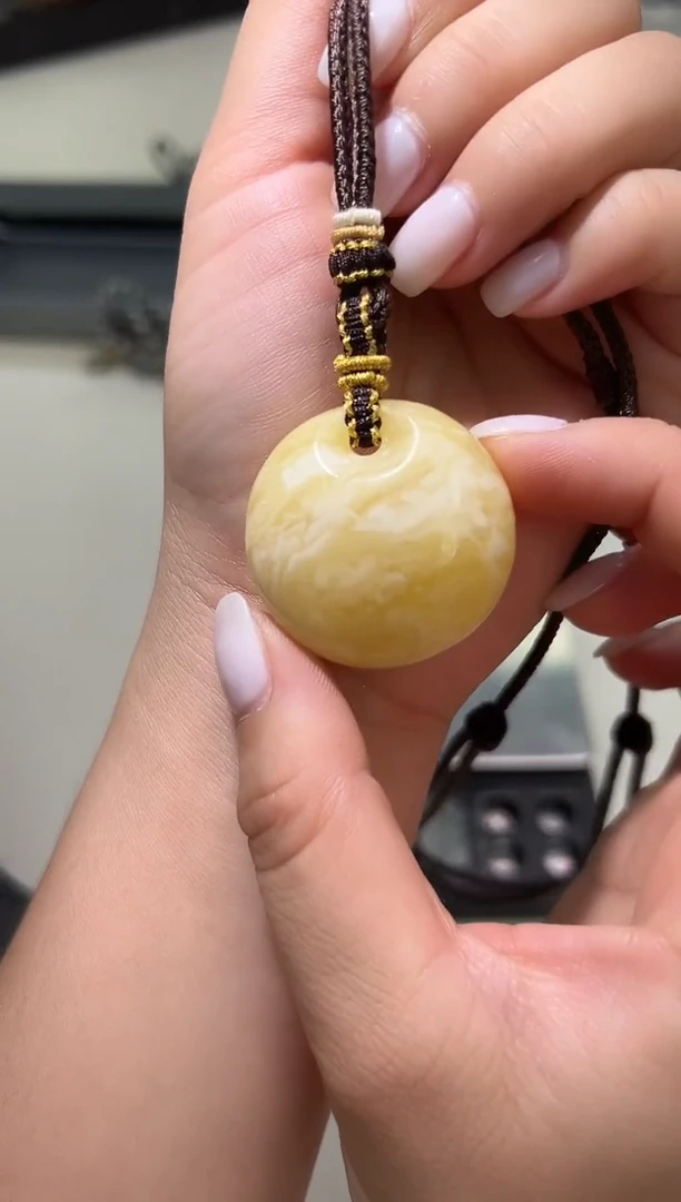 裸石琥珀未镶嵌琥珀蜜蜡吊坠