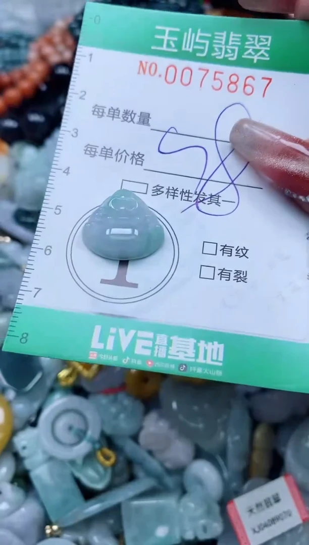 【闪购商品】翡翠颈饰未镶嵌闪购0075867