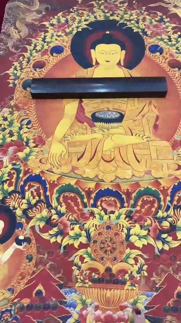 卷轴画唐卡16075