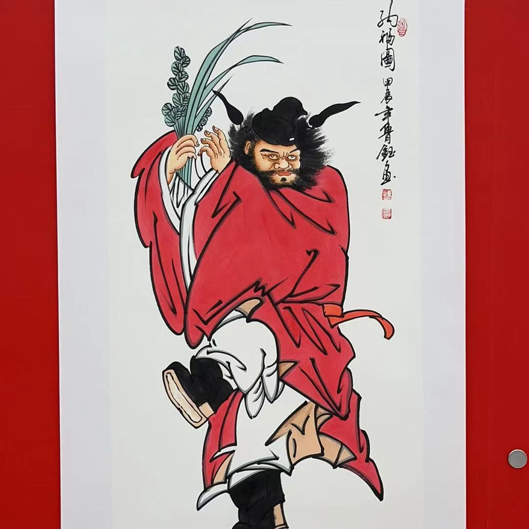 橱窗展示/文峰艺术展厅/王奉超（笔名：鲁钰）宣纸国画/带证书带授权