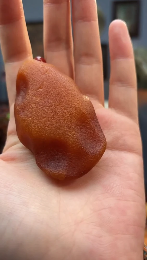 琥珀颈饰未镶嵌吊坠