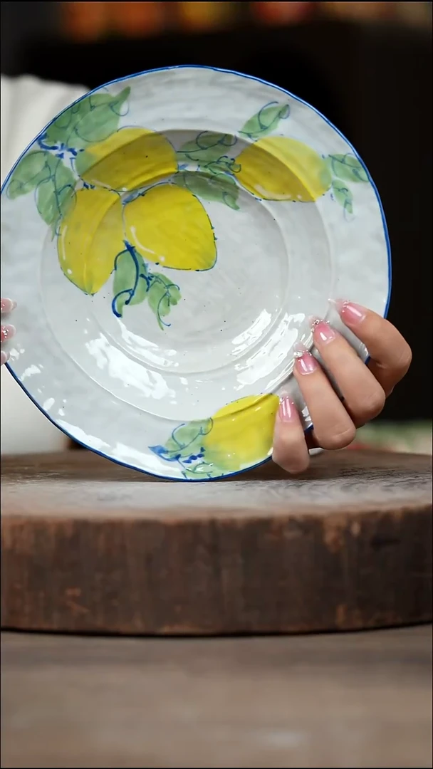 瓷片景德镇高温釉下彩（食品级）