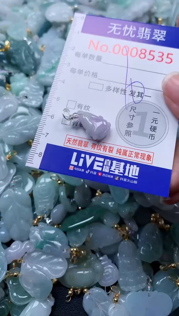 颈饰未镶嵌翡翠8535