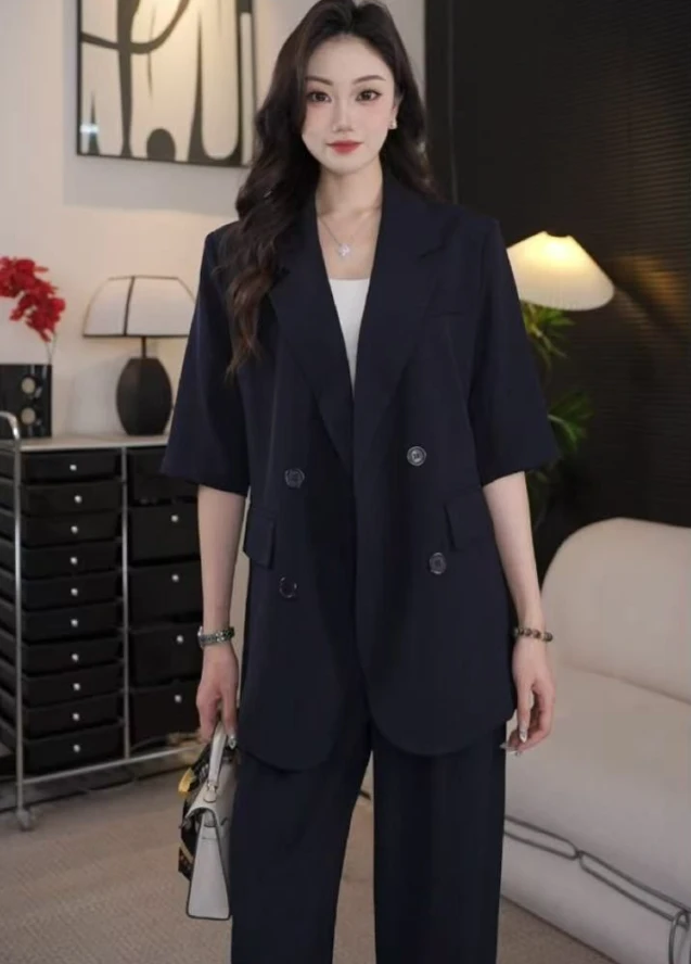 2025春装设计师款时尚套装女 COCO00025671