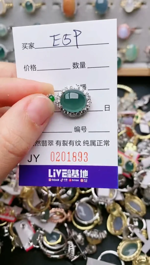 翡翠银S925镶嵌颈饰.....