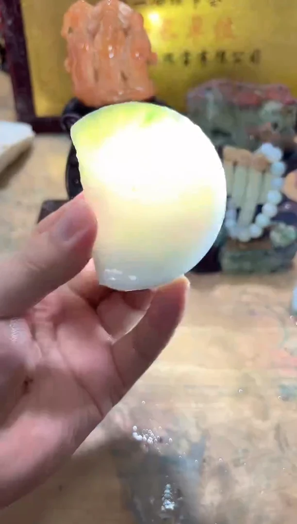 未镶嵌挂件翡翠A货常星7035