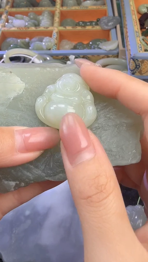 和田玉未镶嵌颈饰99
