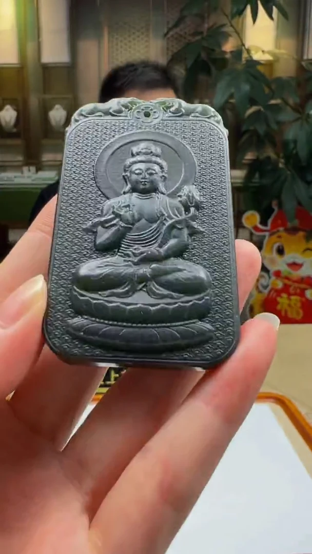 颈饰未镶嵌和田玉-多样性发其一DT-2025-9-13-34