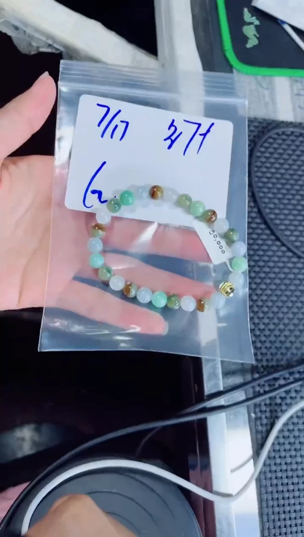 定制翡翠未镶嵌陶*明珠串