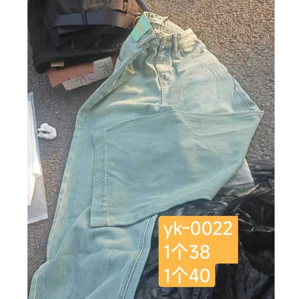 JOJO ZOEY【清仓NO退换】~直腿显瘦时尚气质牛仔裤yk-0022