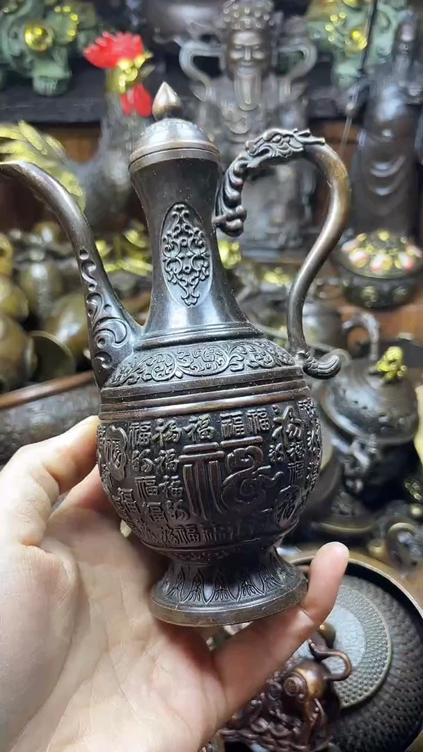 闪购链接，点击下单，有运费险，铜摆件