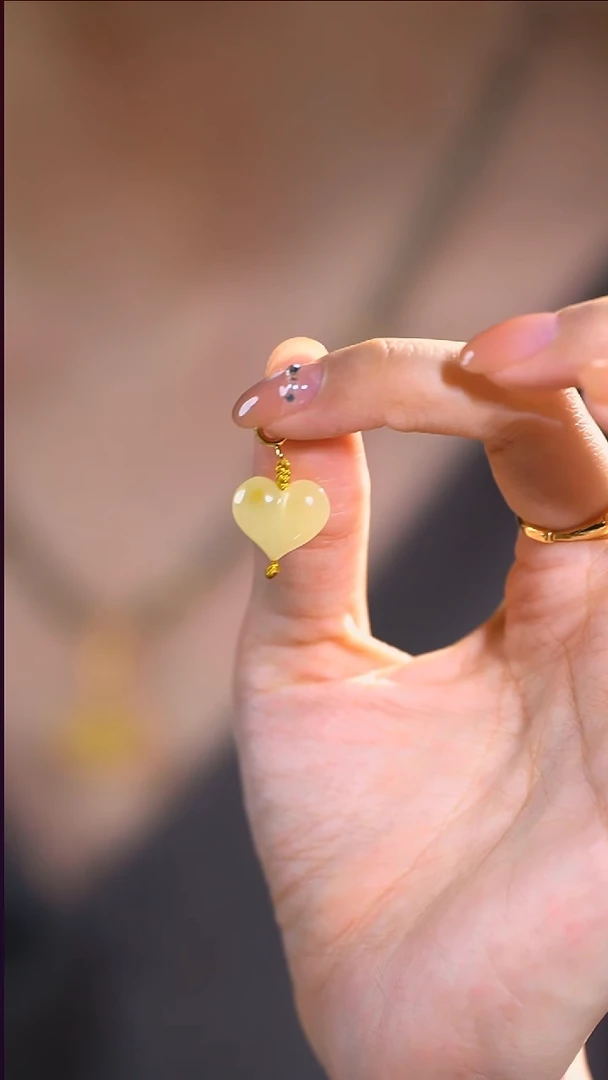 蜜蜡吊坠(不含链)未镶嵌蜜蜡屁桃吊坠