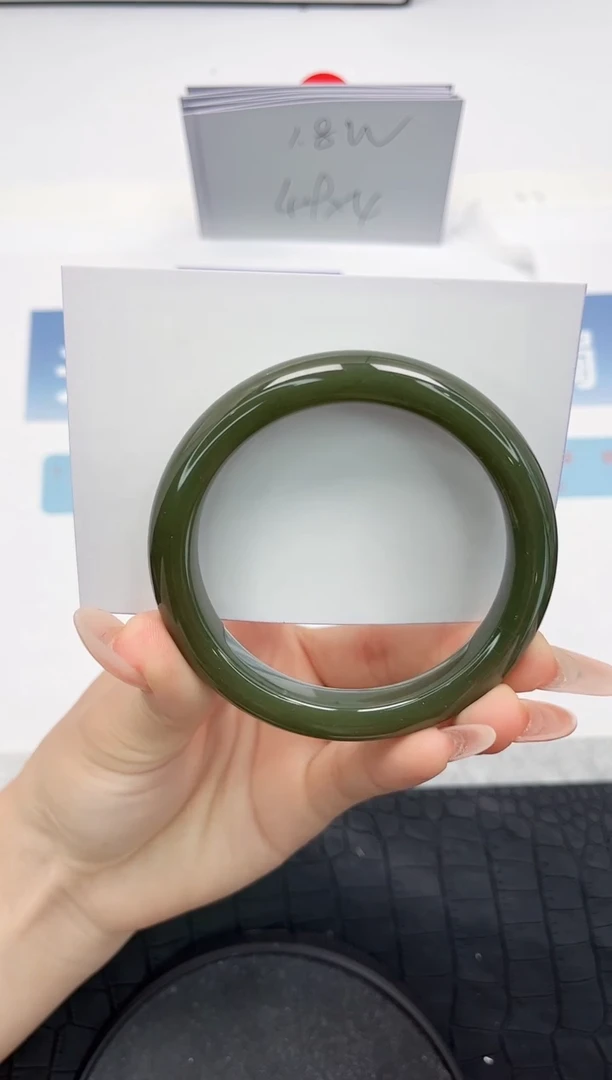 【闪购商品】和田玉手镯未镶嵌G290-56.3