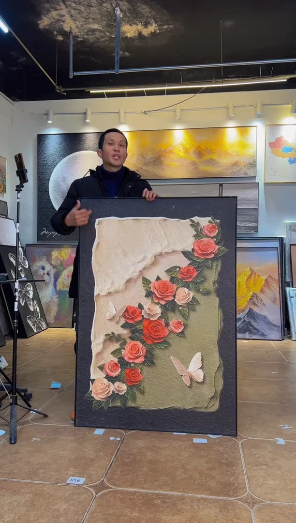 竖款90*130 蝶恋花