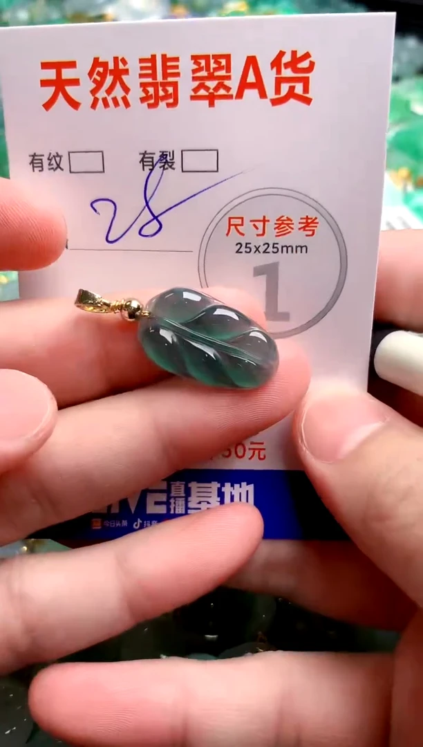 翡翠未镶嵌颈饰24000269